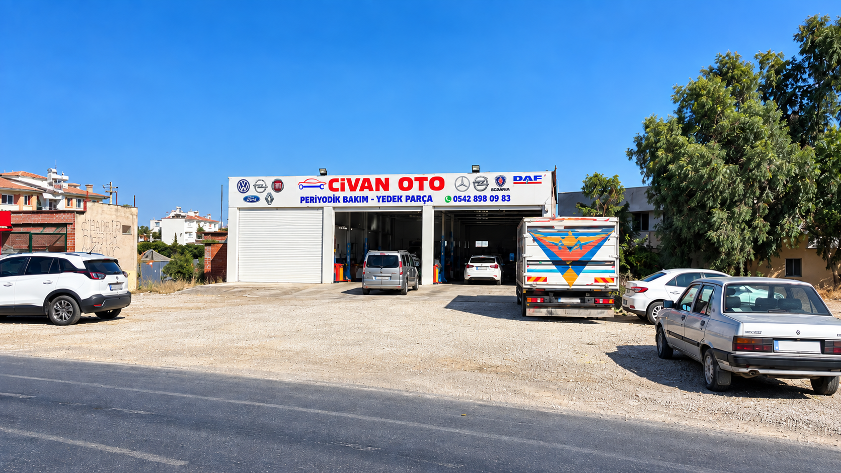 Civan Otomotiv dış cephe