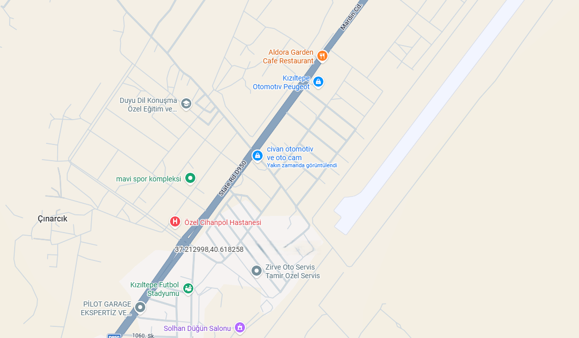 Google Haritalar konum önizlemesi